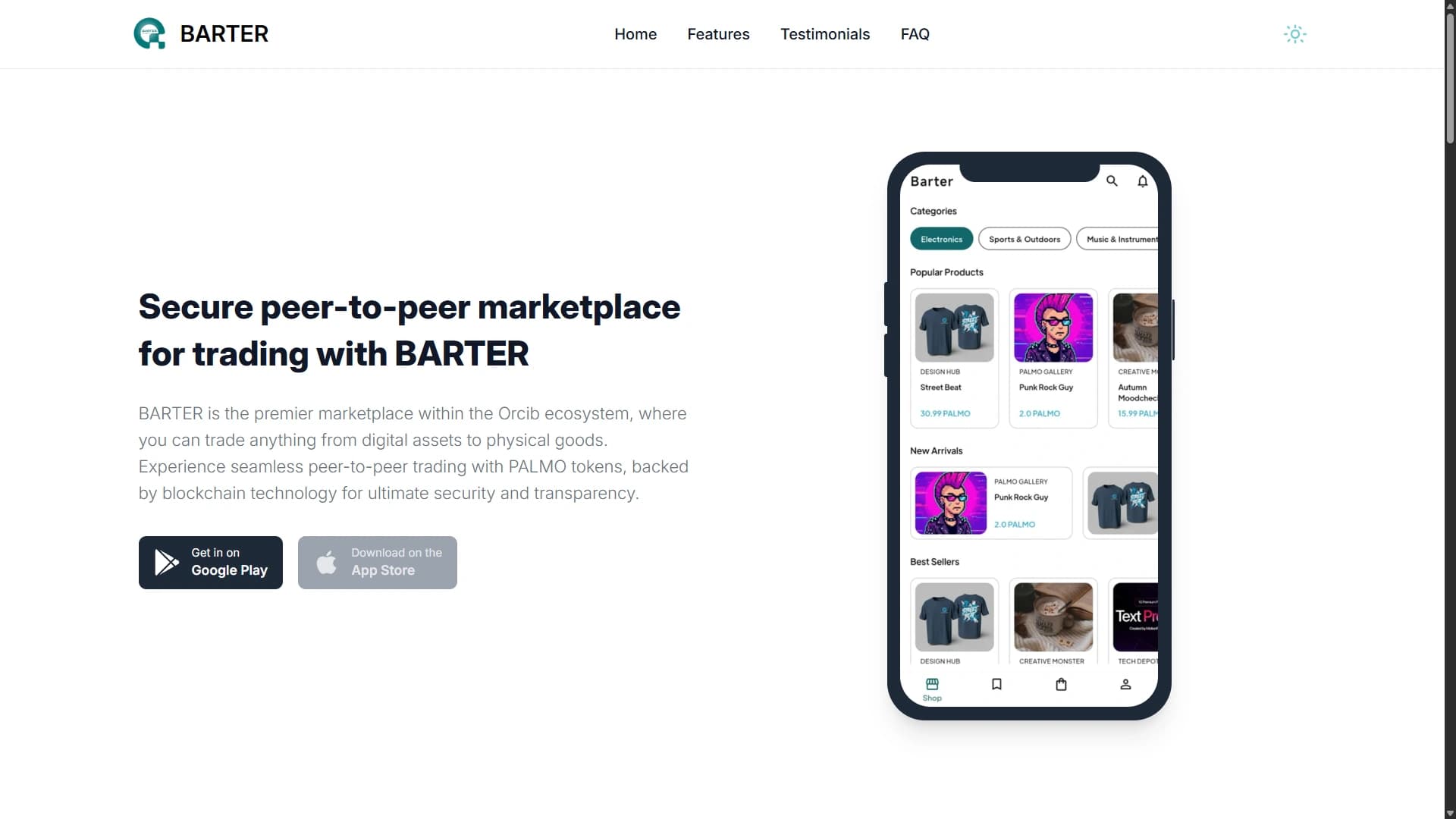 BARTER screenshot
